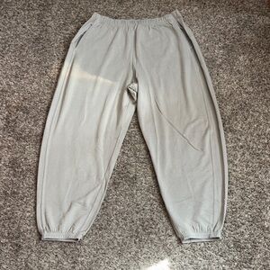 Lululemon Be Calm Joggers Size Medium Washed Grey NWOTS